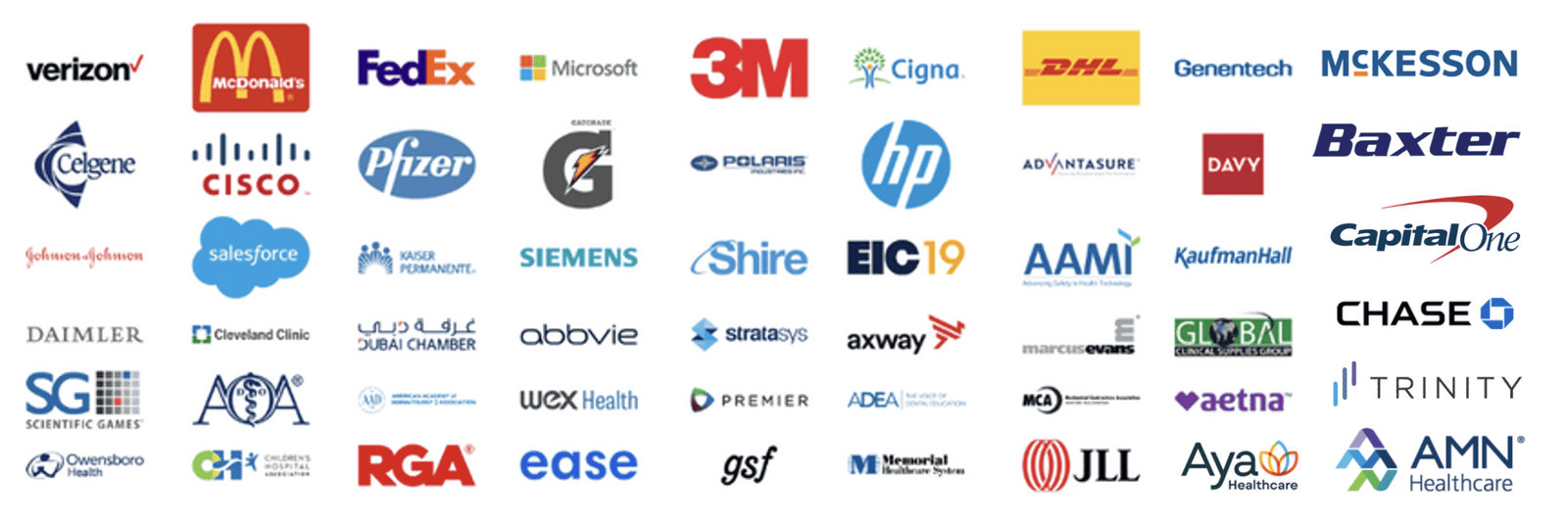 Organizations served by LearnLogic
